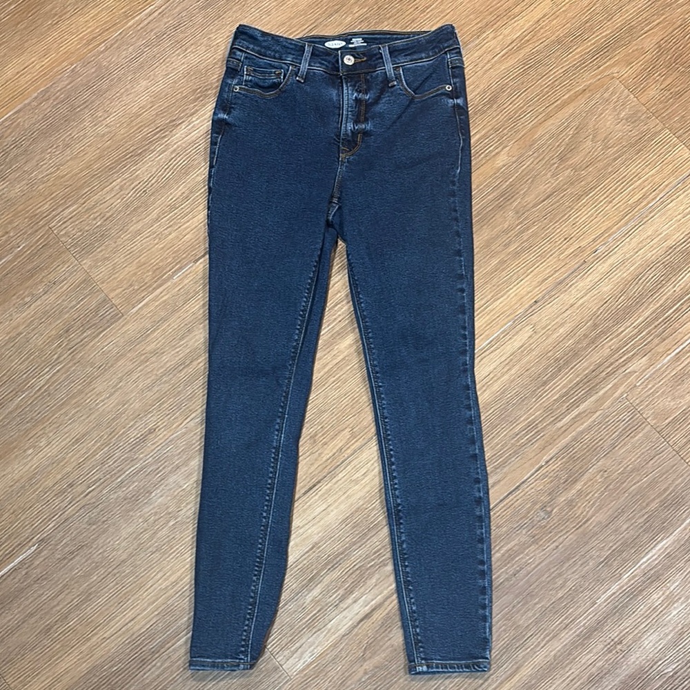 Old Navy Women's Deep Indigo Skinny Jeans